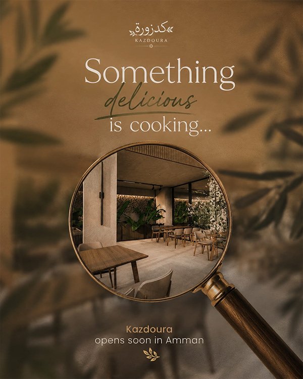 teaser campaign Lebanese Restaurant